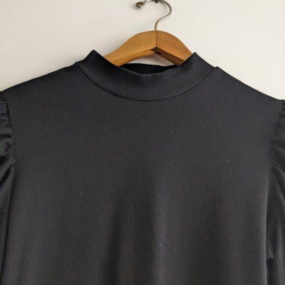 Shein Black Long Sleeved Shirt Size XL - Picture 7 of 8